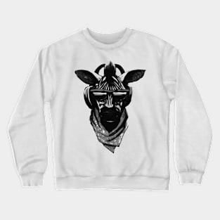 Zebra Crewneck Sweatshirt